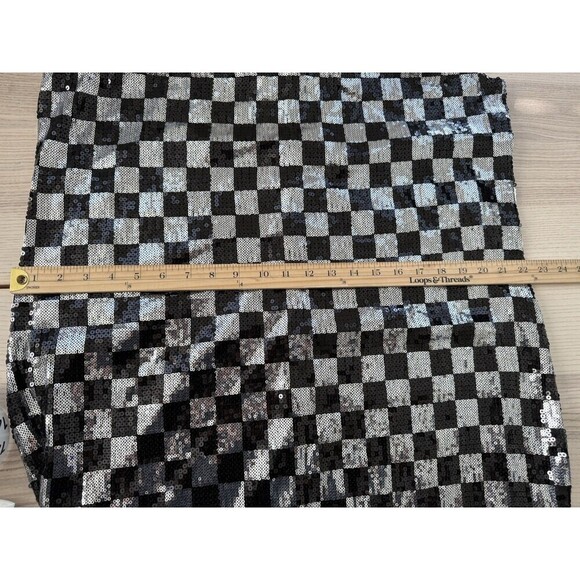 Bar lll Printed Mesh Mock-Neck mini Dress black grey With Side Slit Size Xl - Picture 6 of 10